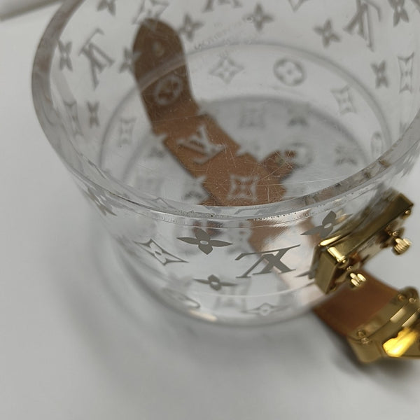BOX SCOTT Monogram Plastic Clear