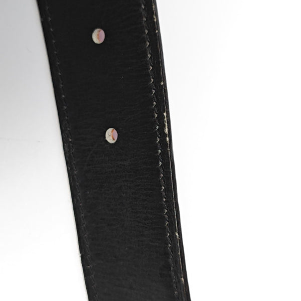 Leather Belt Black