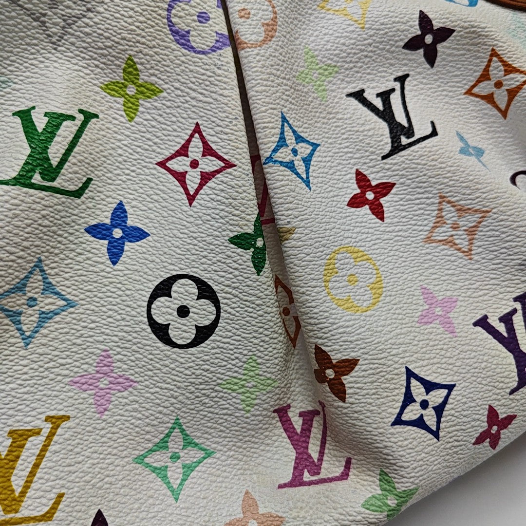 LV × TM JUDY MM Monogram Coated Canvas White
