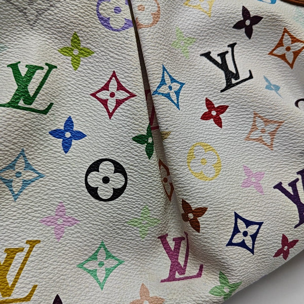 LV × TM JUDY MM Monogram Coated Canvas White