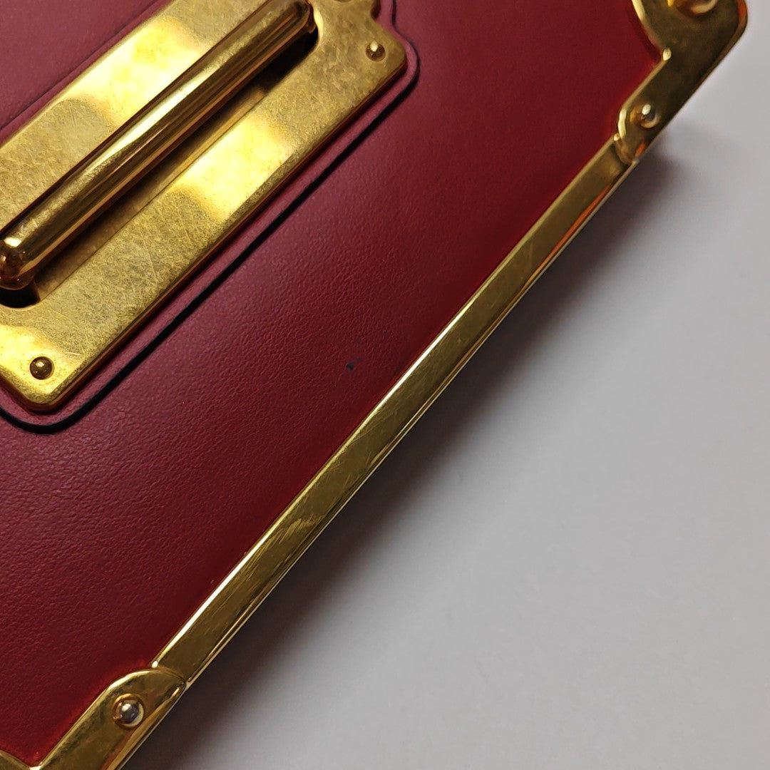 Cahier Saffiano Calfskin Red
