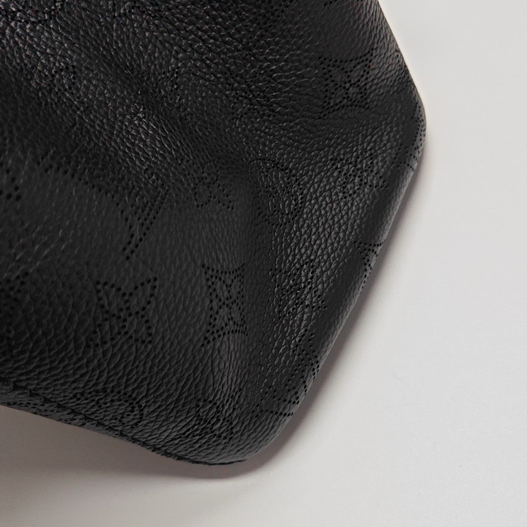 HINA PM Monogram Calfskin Black