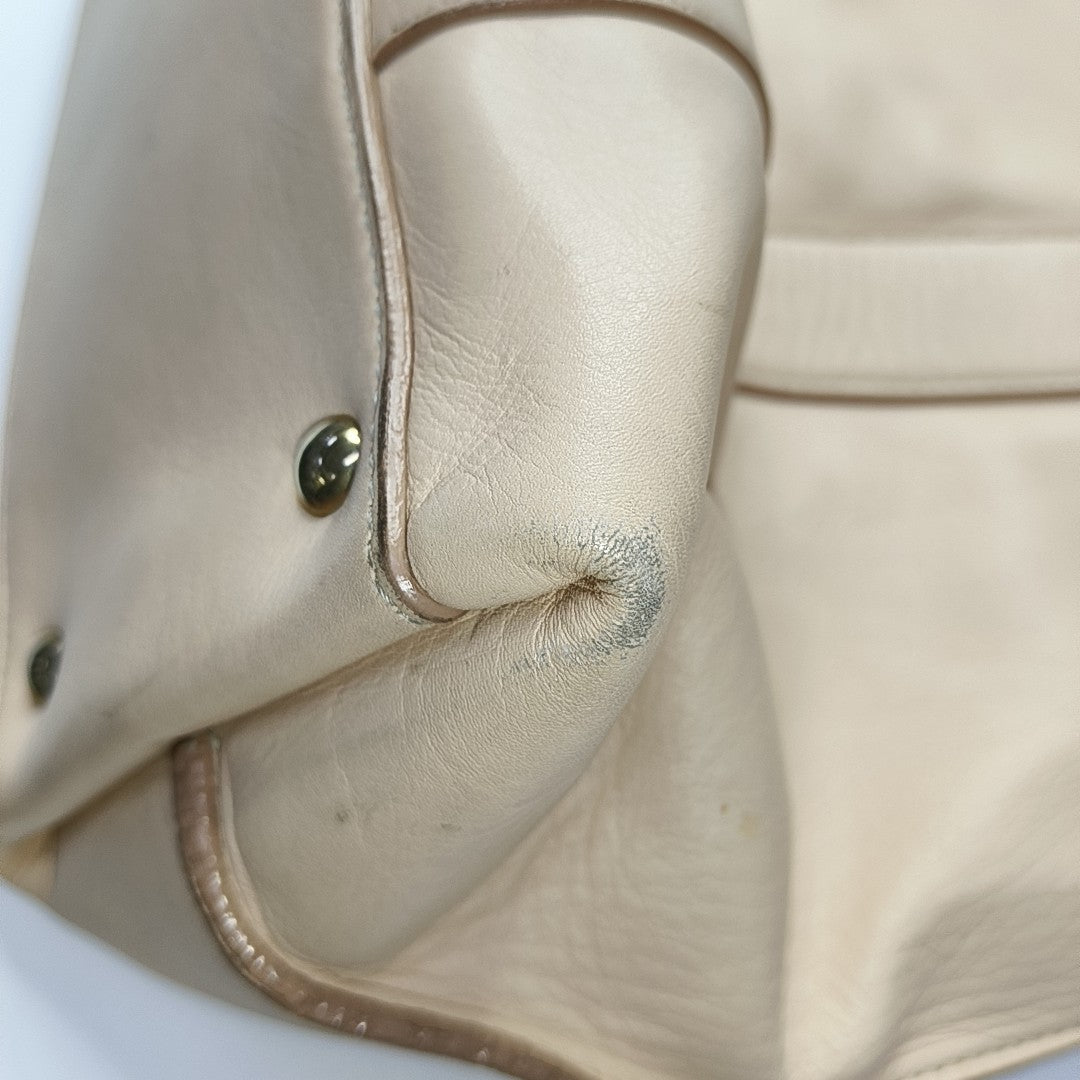 Sookie Quilted Calfskin Beige