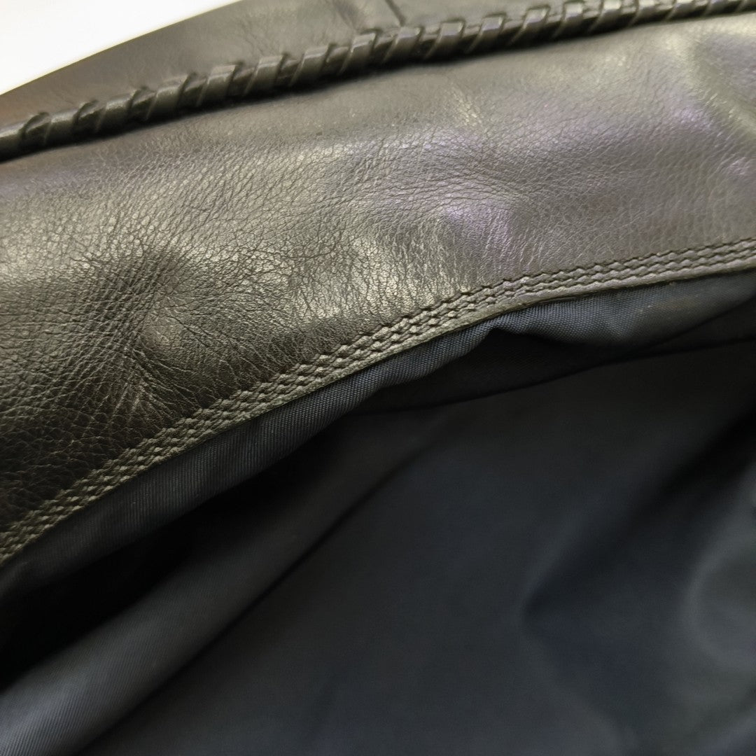 Nylon Shoulder Bag Blue