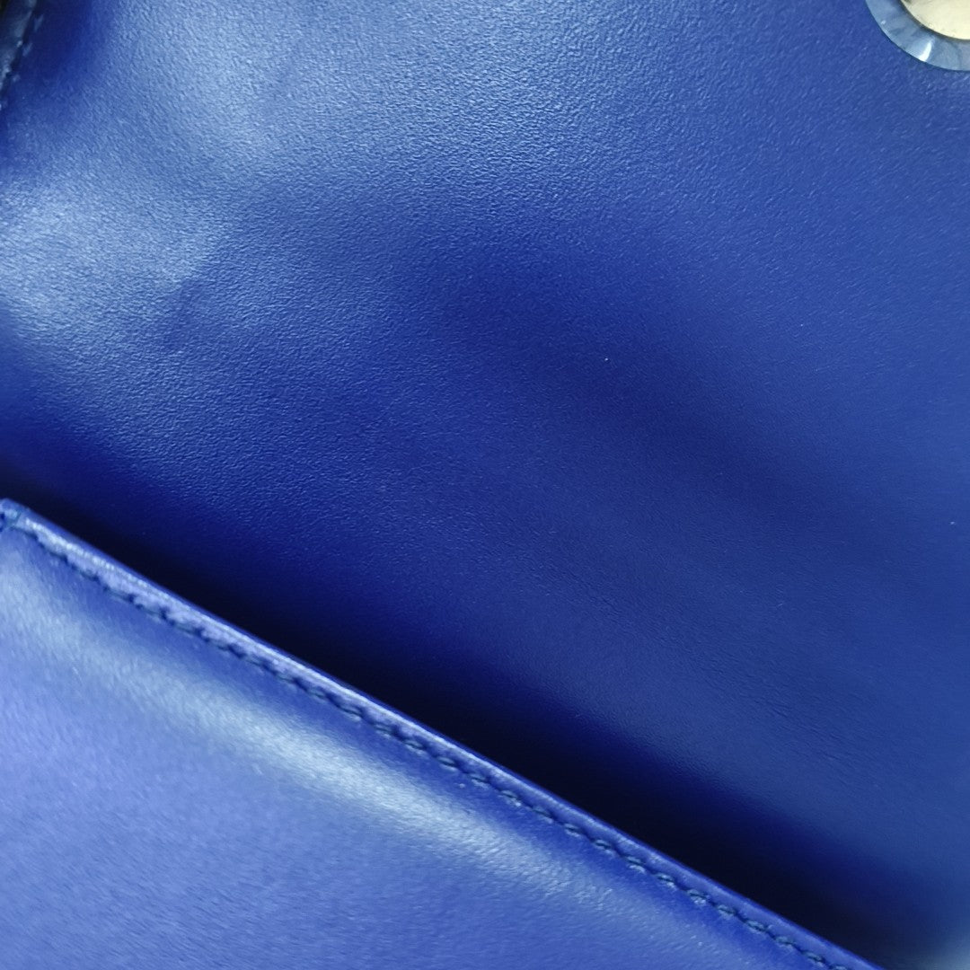 SERPENTI FOREVER Small Calfskin Blue