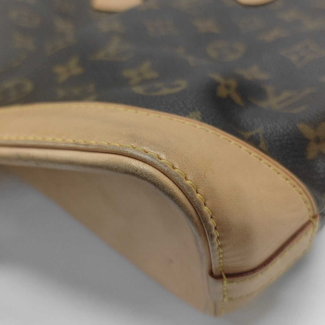 LOCKIT PM Monogram Coated Canvas Brown