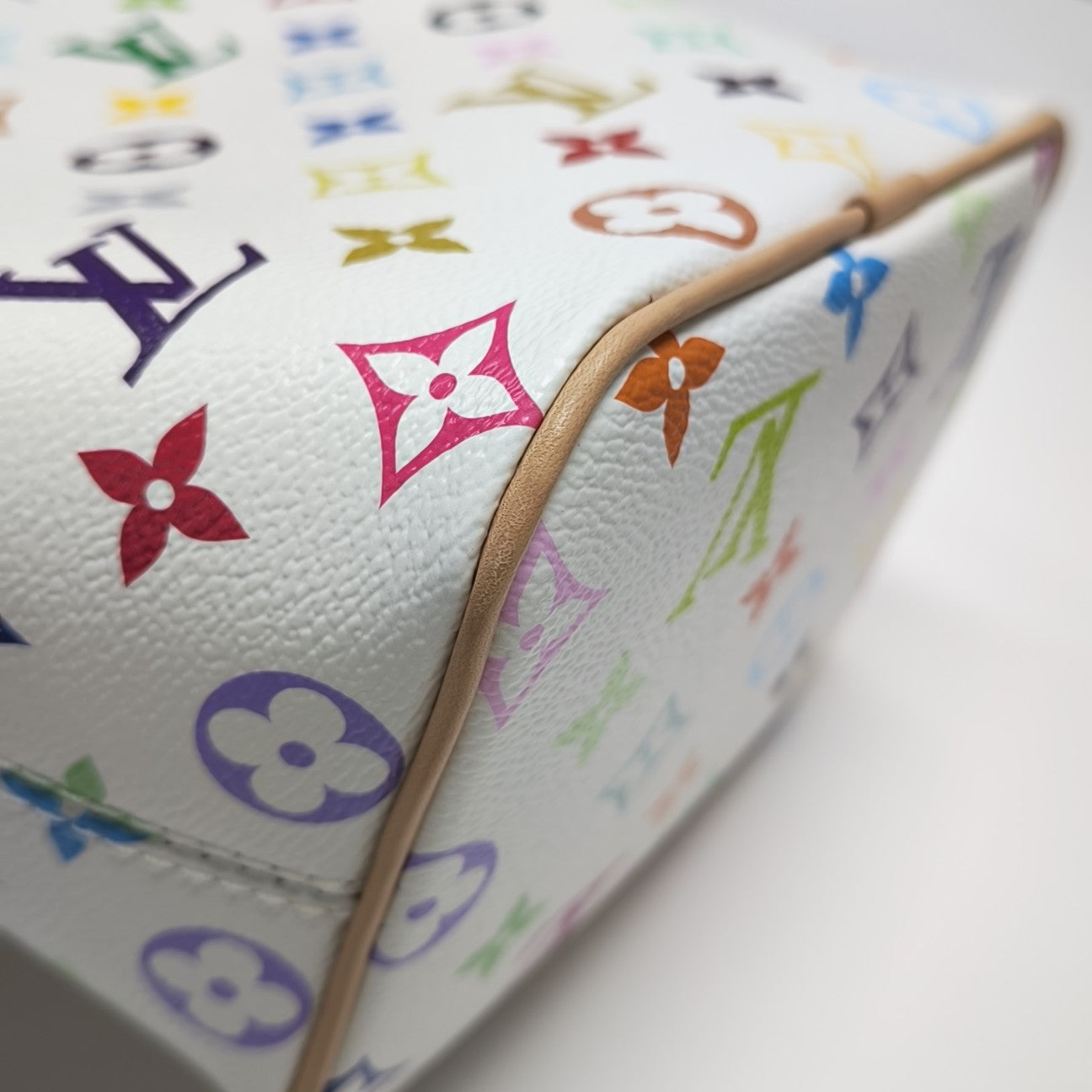 LV × TM ALL IN BB Monogram Coated Canvas White