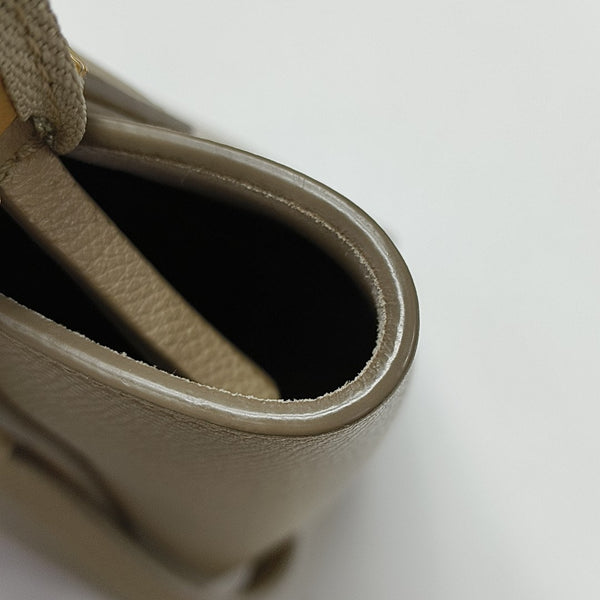 BELT Nano Calfskin Beige