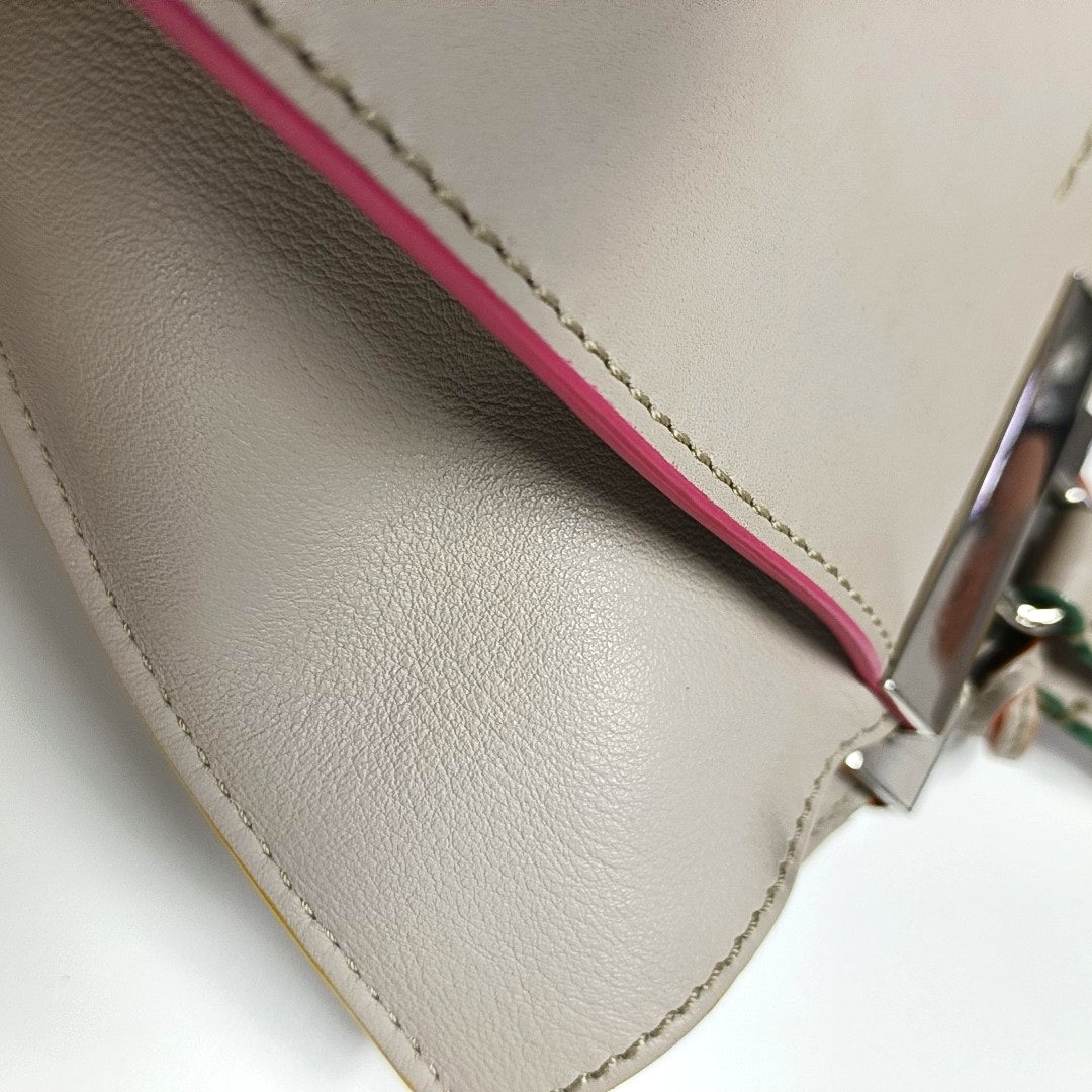 Authenticated pre-owned  3Jours Calfskin Gray - Shoulder Bag at Looply
