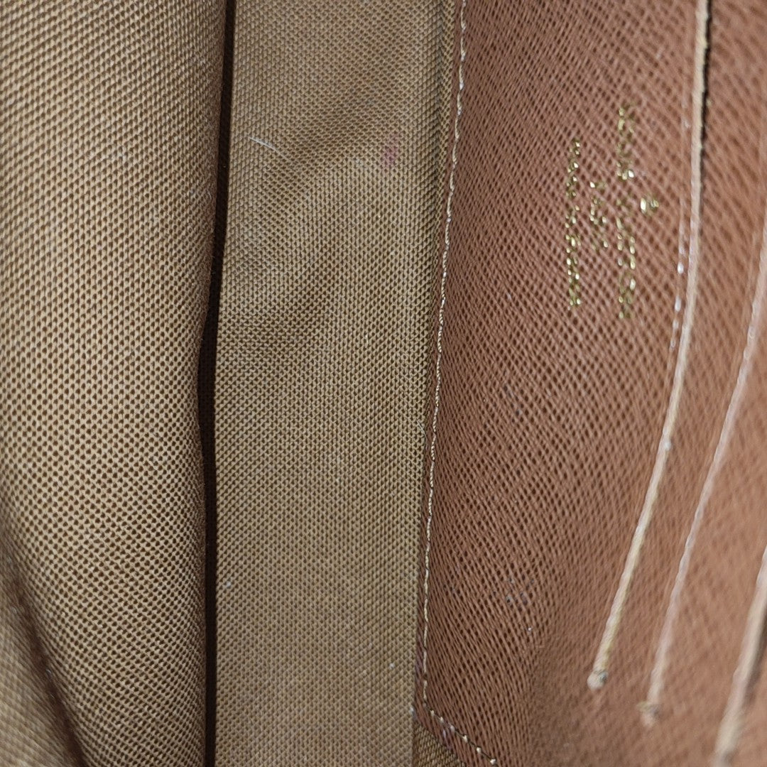IVY Monogram Coated Canvas Brown
