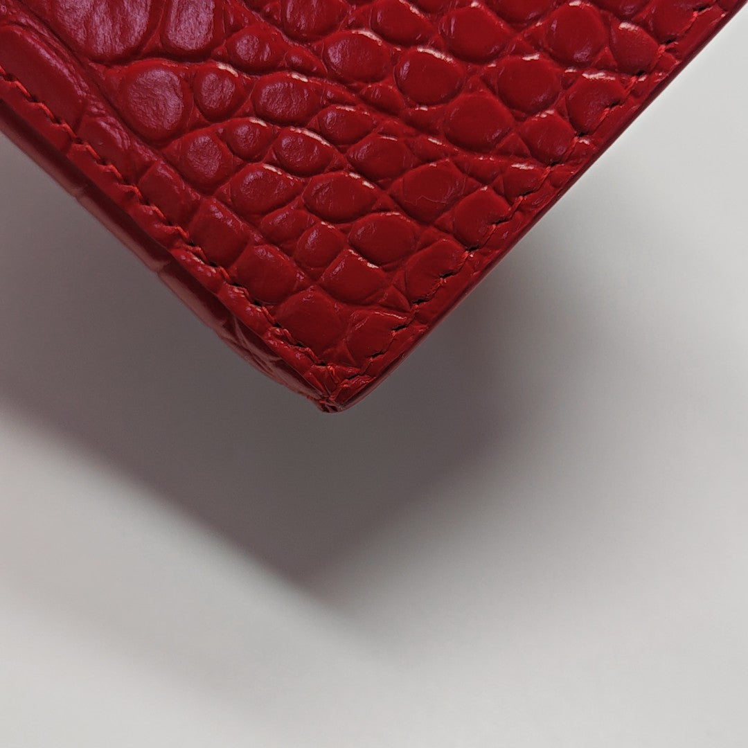 Hourglass S Calfskin Red
