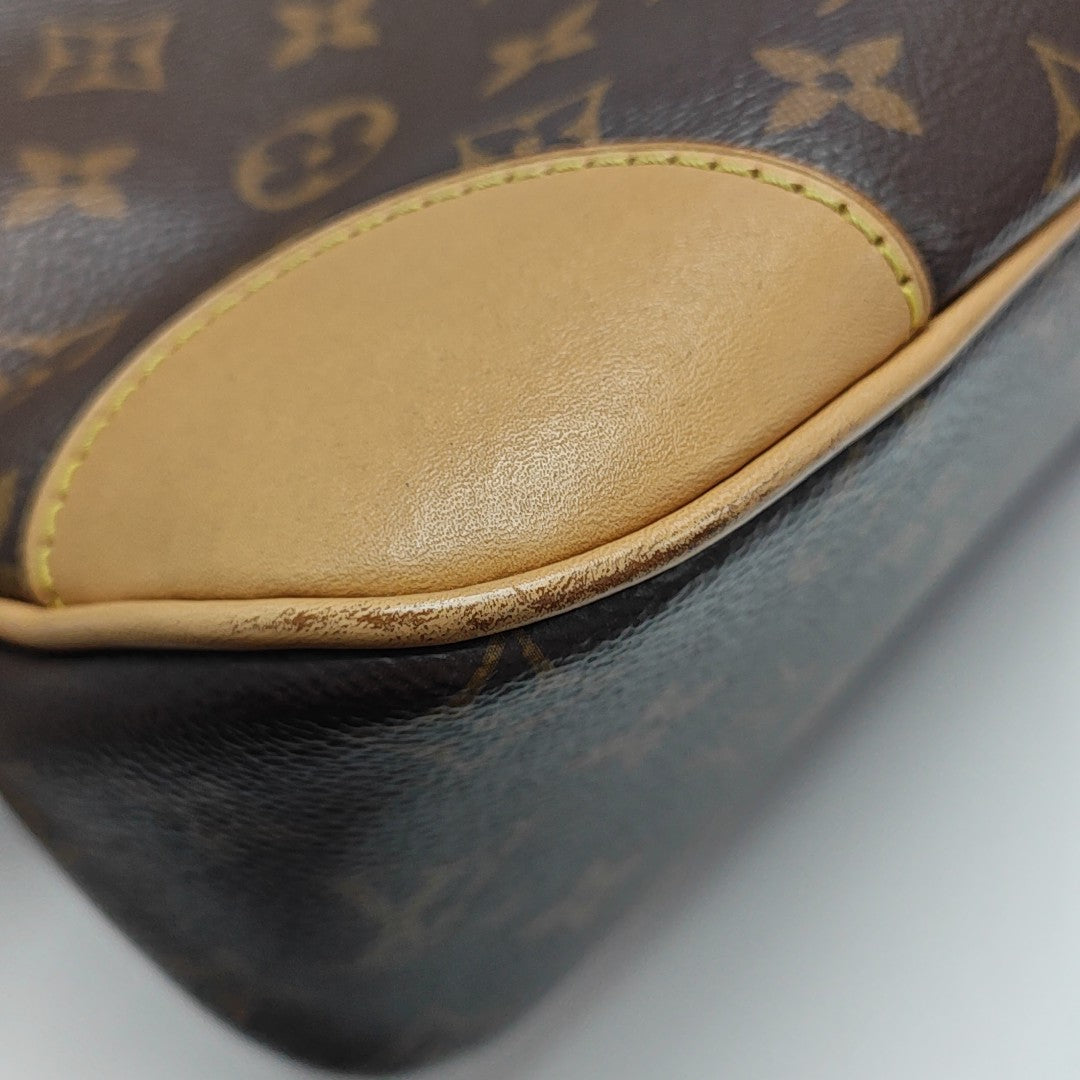 BOULOGNE Monogram Coated Canvas Brown
