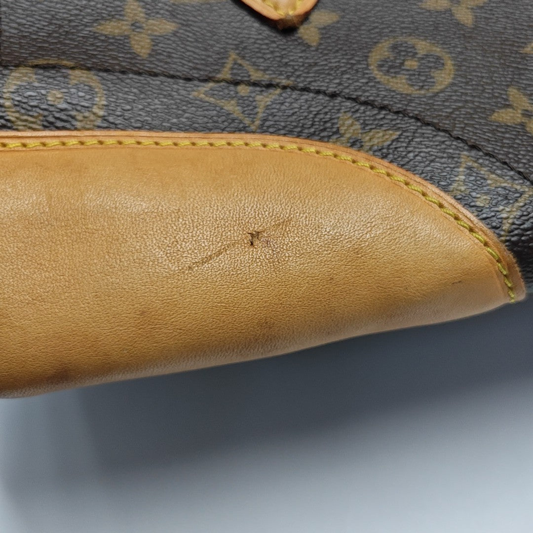 BEVERLY Monogram Coated Canvas Brown