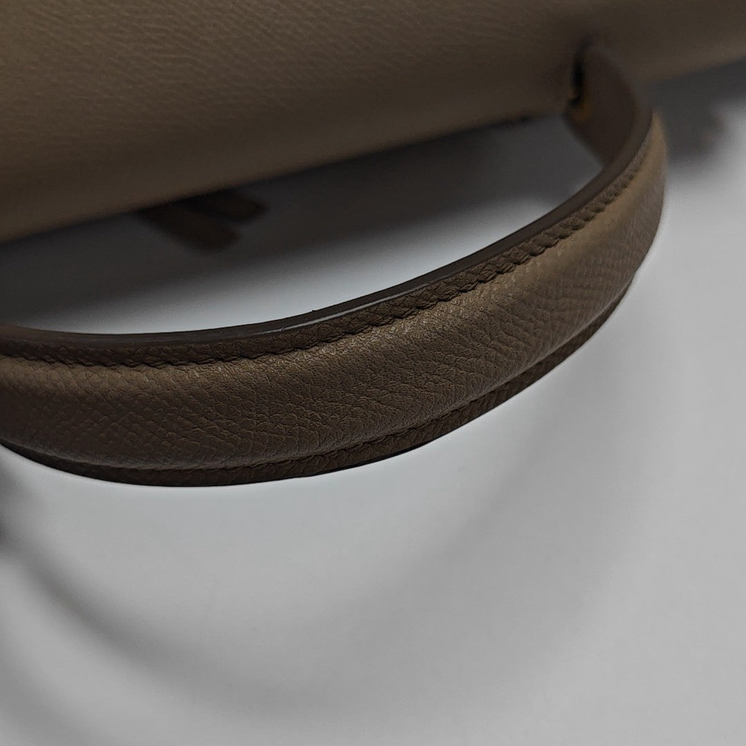 BELT Micro Calfskin Beige