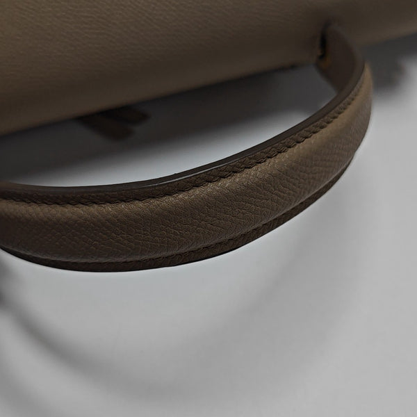 BELT Micro Calfskin Beige