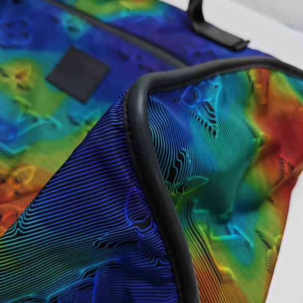 KEEPALL 50 Monogram Fabric Multicolor