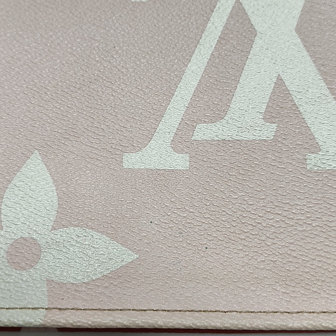 TOILET POCKET 26 Monogram Coated Canvas Red