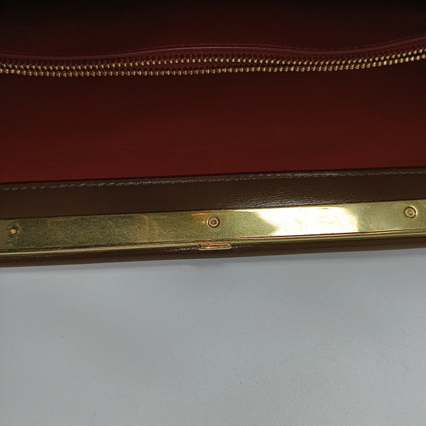 CLASP Medium Calfskin Brown