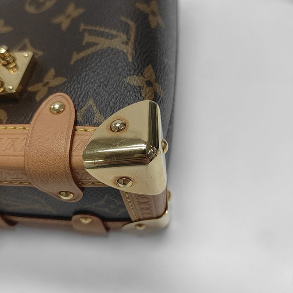 SIDE TRUNK PM Monogram Coated Canvas Brown