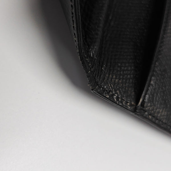 Leather Clutch Black