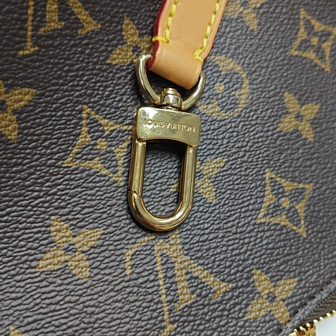 BOULOGNE Monogram Coated Canvas Brown