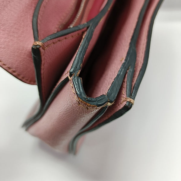 Calfskin Shoulder Bag Pink