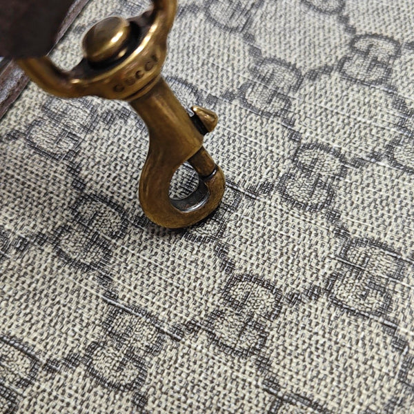 Authenticated pre-owned  Ophidia Small Monogram Coated Canvas Beige - Shoulder Bag at Looply