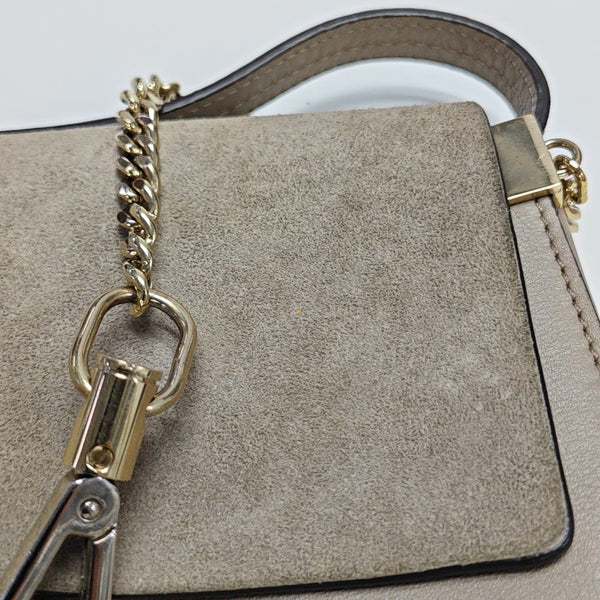 Faye Small Calfskin Gray