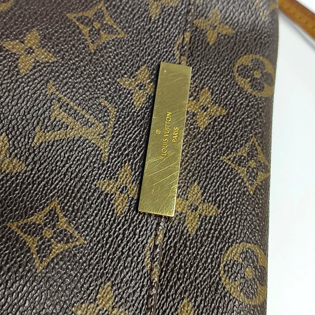 FAVORITE MM Monogram Coated Canvas Brown