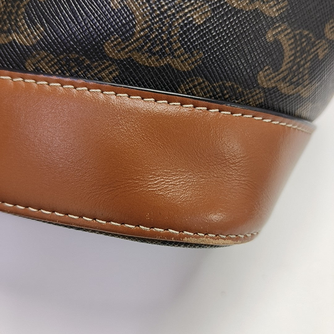 TRIOMPHE CANVAS Medium Coated Canvas Black