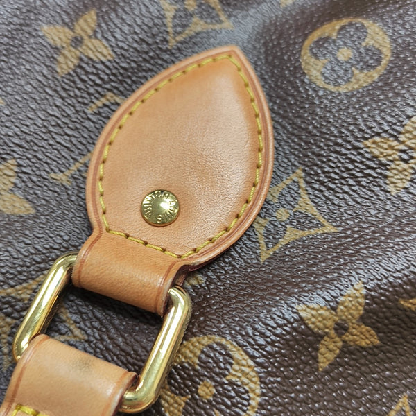 PALERMO PM Monogram Coated Canvas Brown