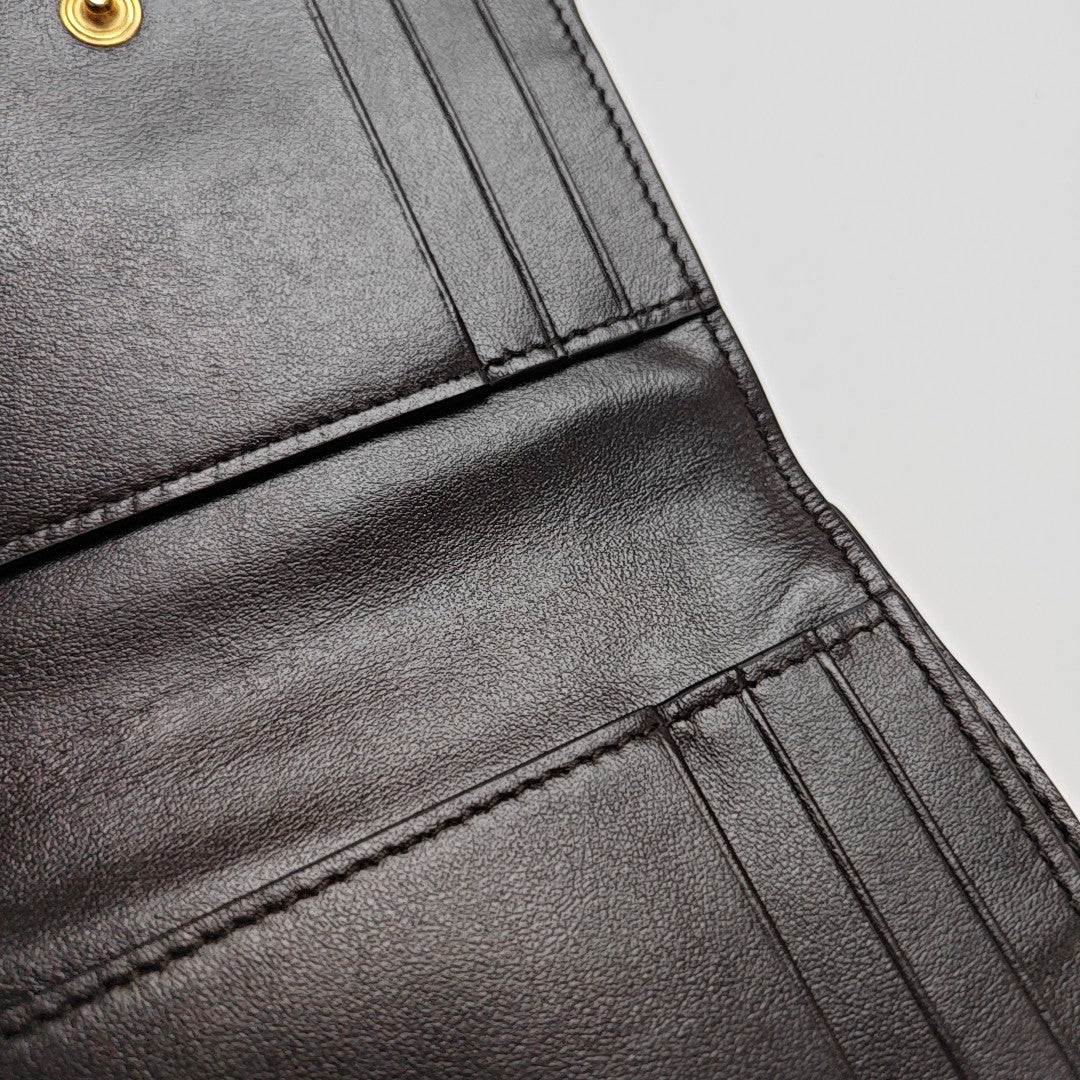 Calfskin Wallet Brown