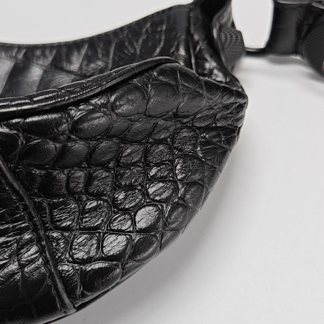 Le Cagole Small Calfskin Black