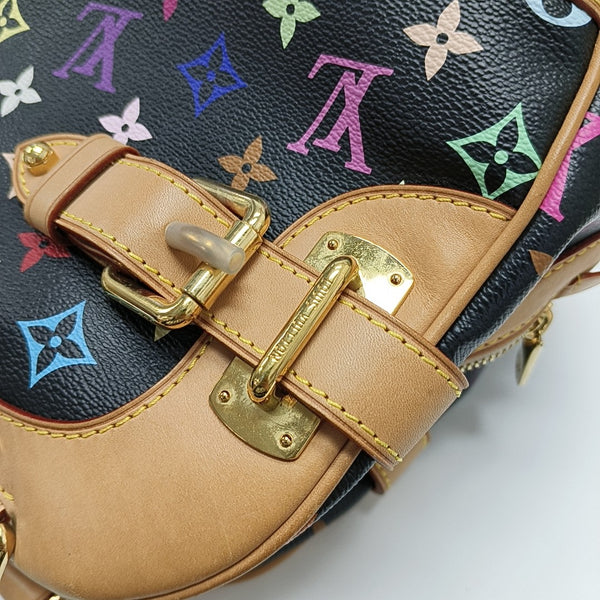 LV × TM CLAUDIA Monogram Coated Canvas Black