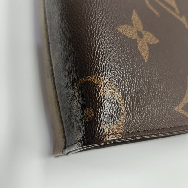 ONTHEGO PM Monogram Coated Canvas Brown
