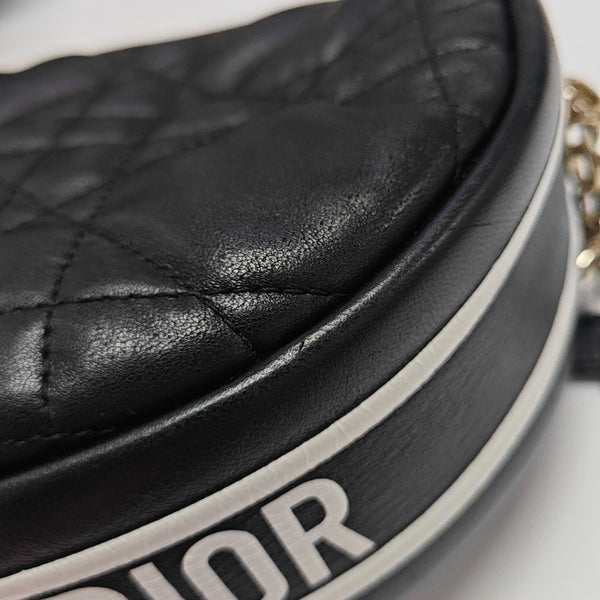 Dior Vibe Hobo Quilted Lambskin Black