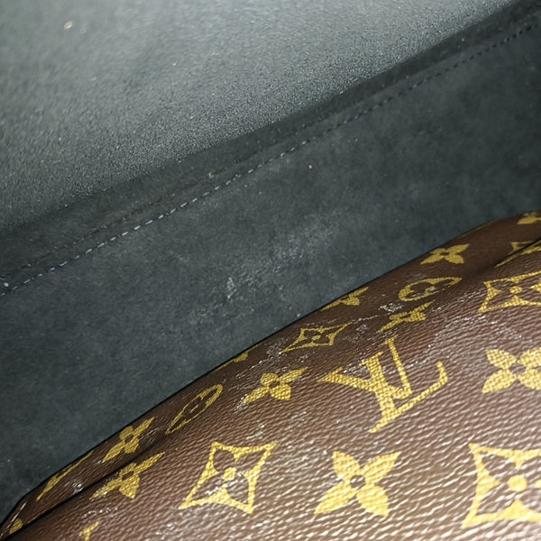 FLOWER Monogram Coated Canvas Brown
