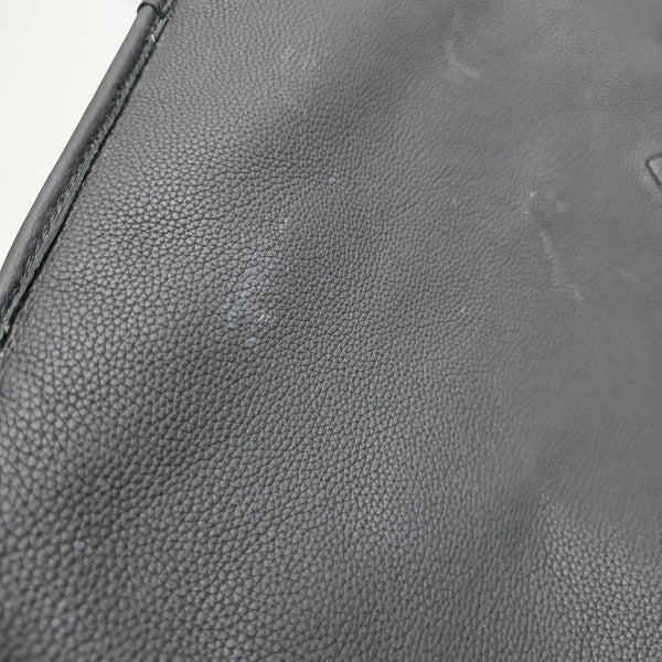 NEVERFULL INSIDE OUT MM Monogram Calfskin Black
