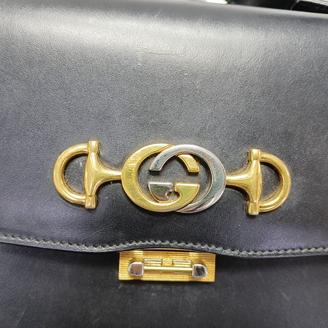 Zumi Small Calfskin Black