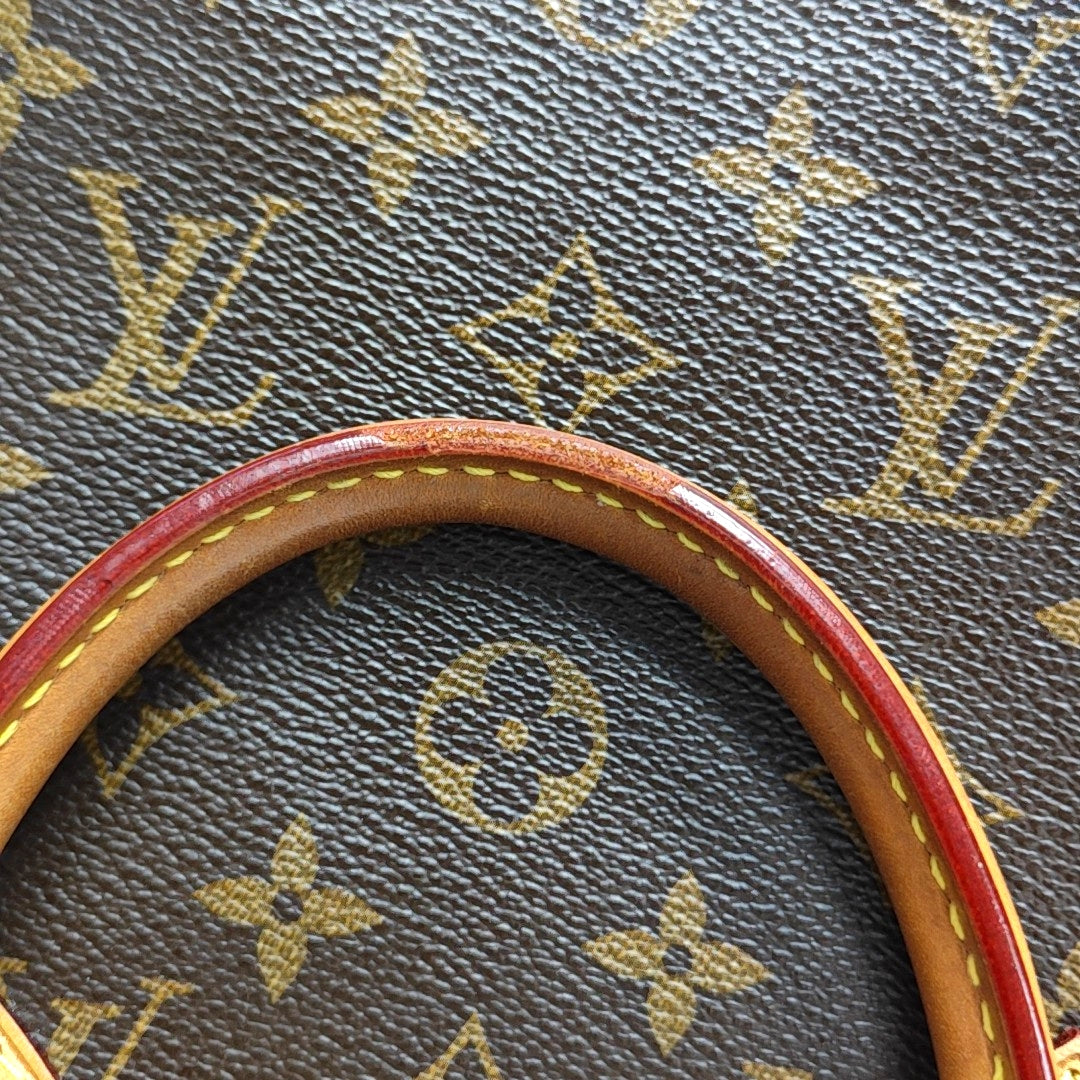 SPEEDY 30 Monogram Coated Canvas Brown