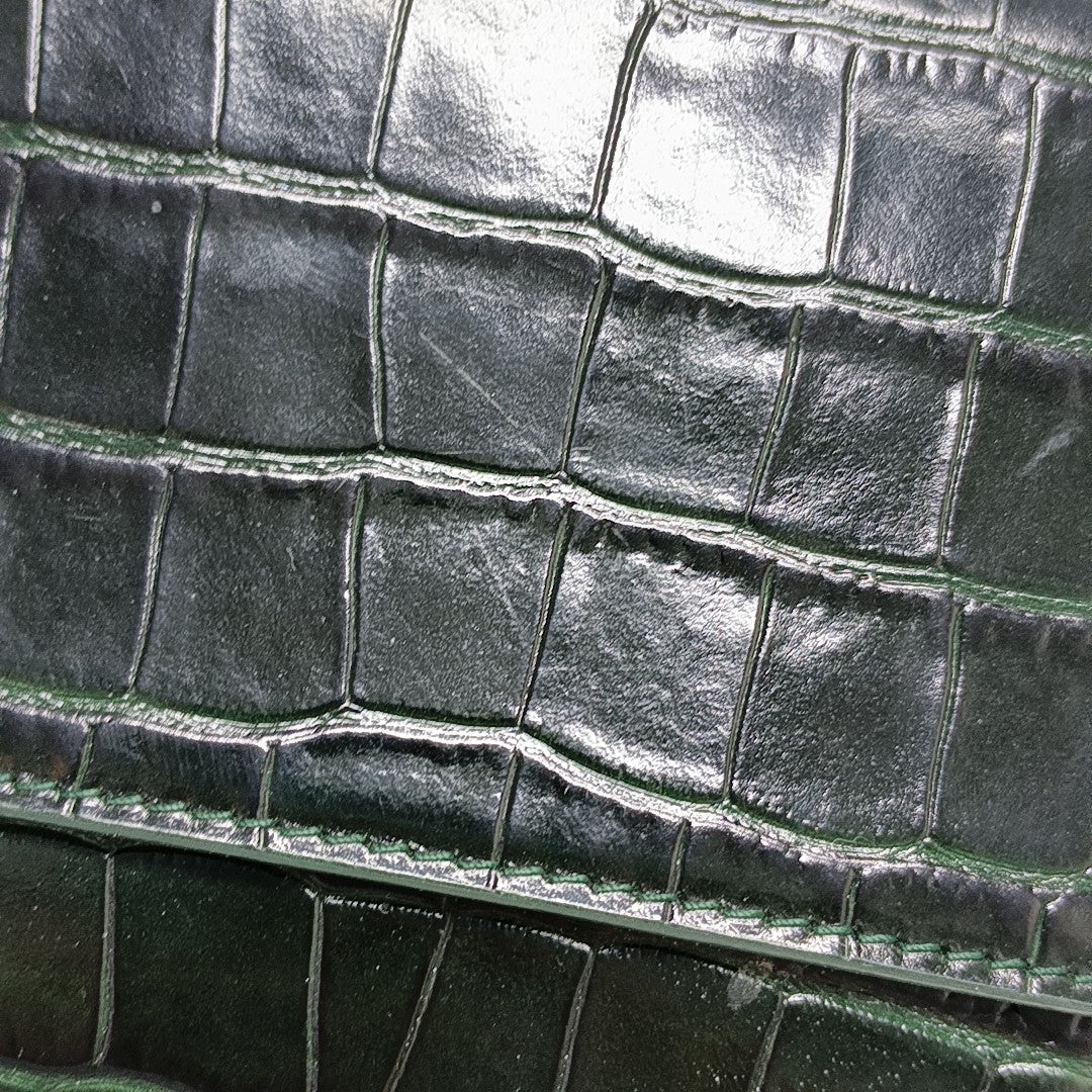 Hourglass S Calfskin Green