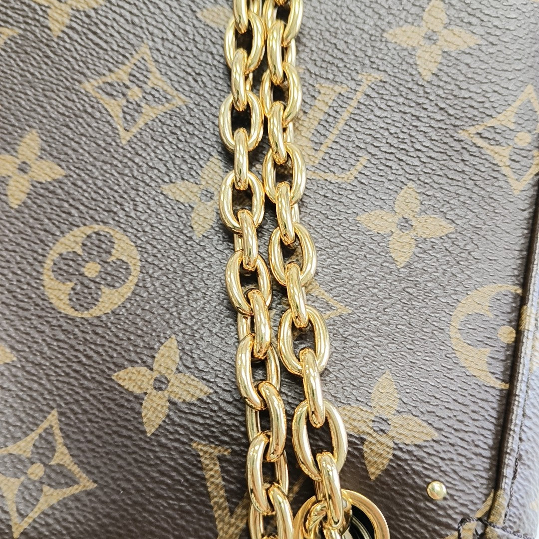TRUNKIE Monogram Coated Canvas Brown