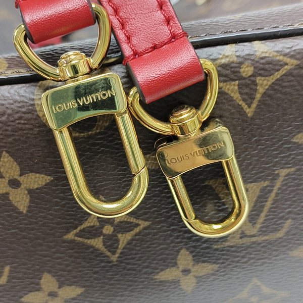 NÉONOÉ MM Monogram Coated Canvas Brown