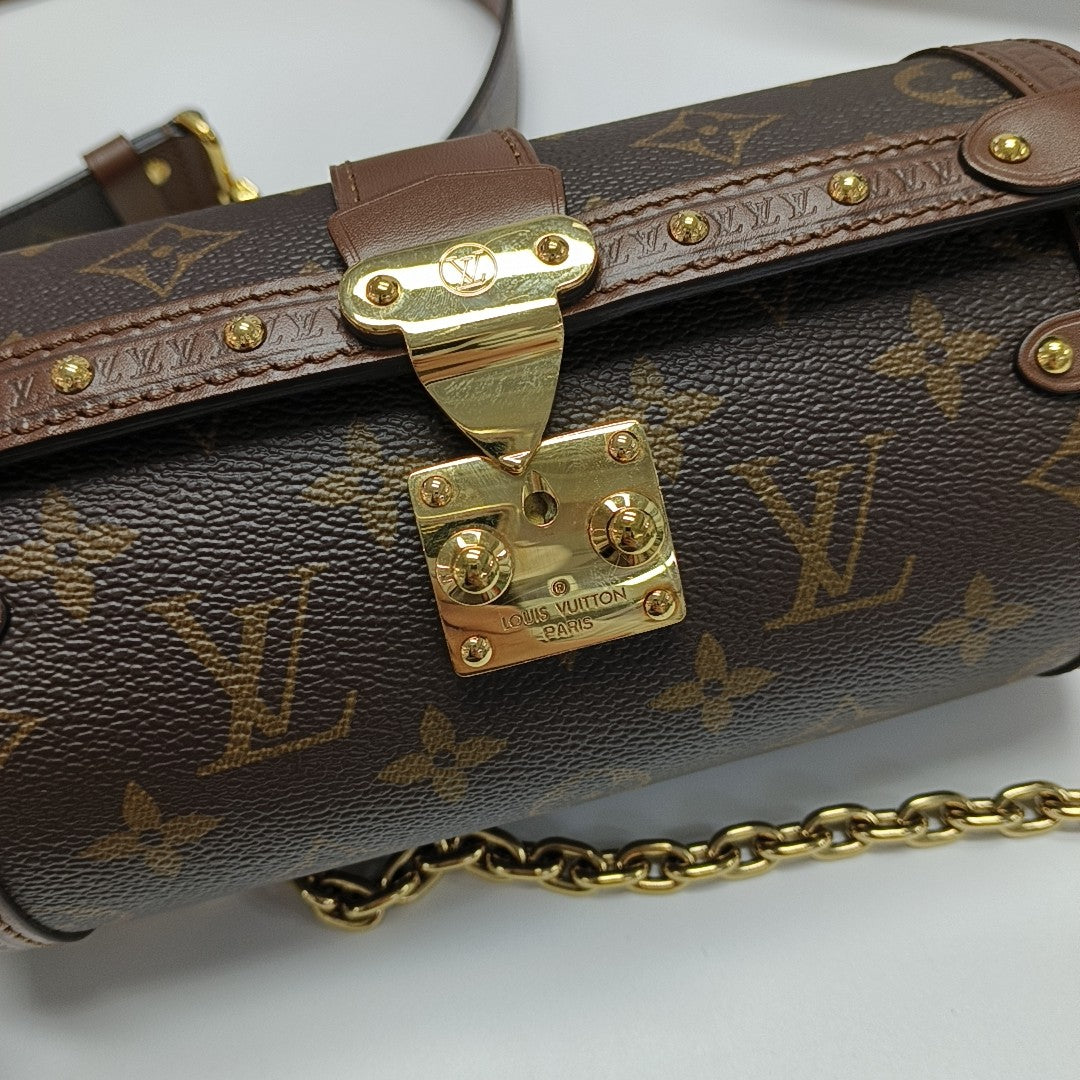 PAPILLON 19 Monogram Coated Canvas Brown
