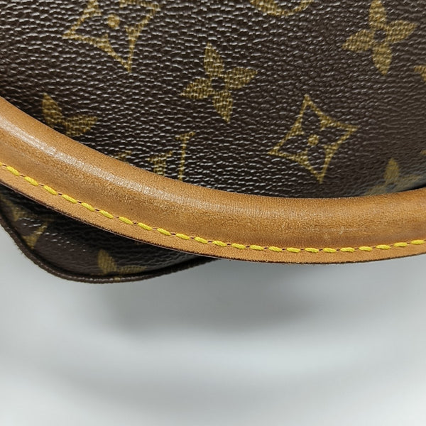 LOOPING MM Monogram Coated Canvas Brown