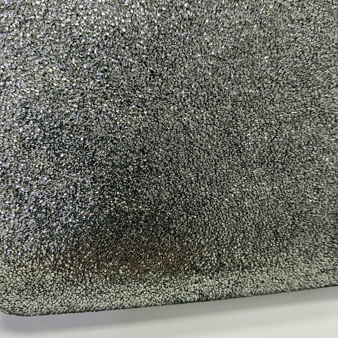 Gancini Lambskin Silver