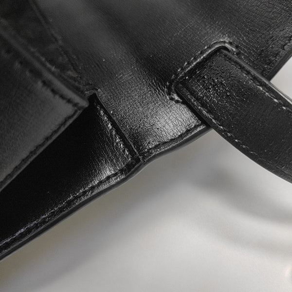 BELLECHASSE Medium Calfskin Black
