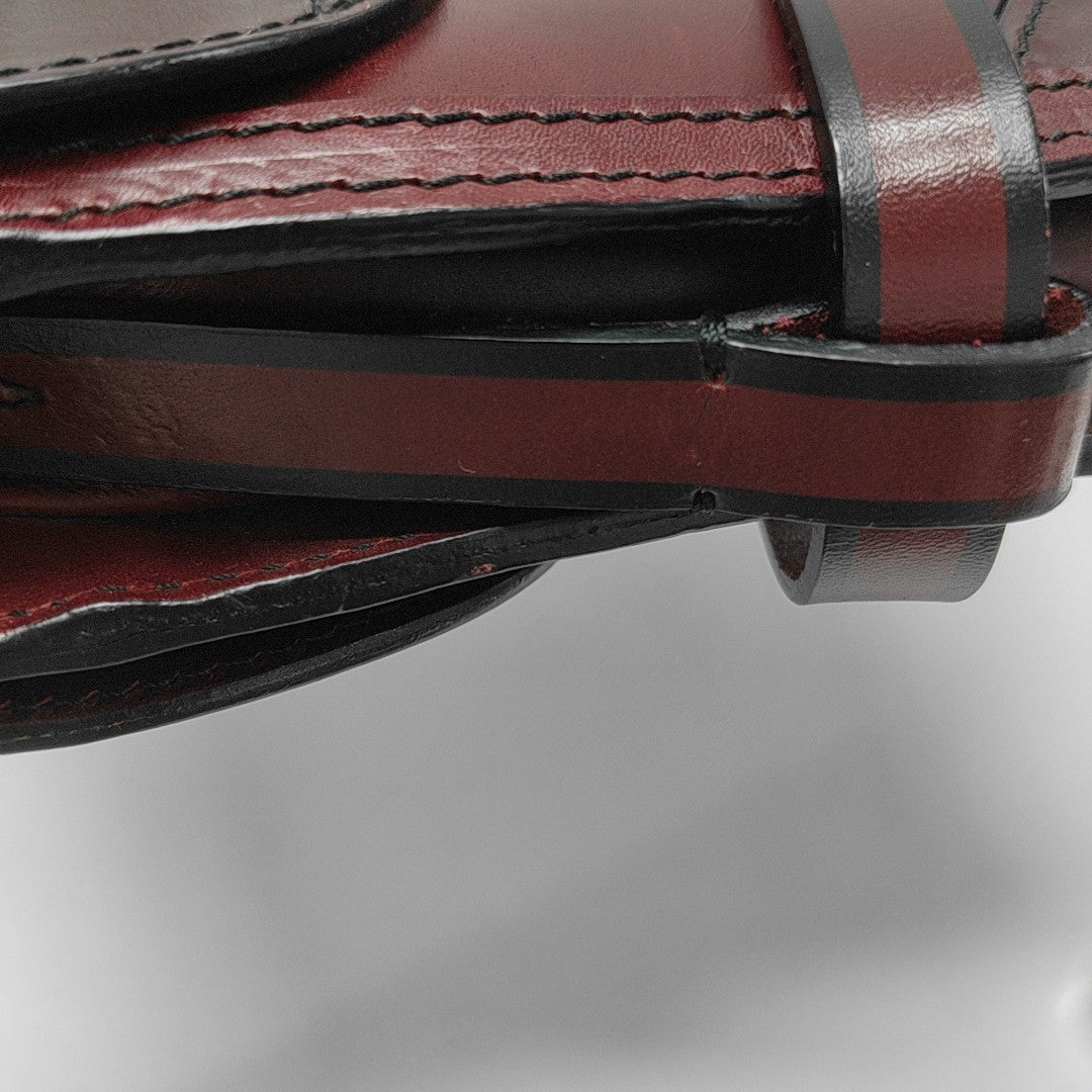 Abbott Calfskin Red