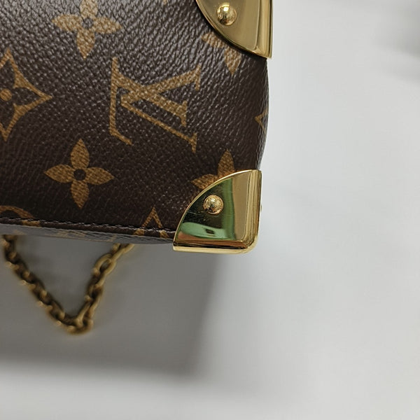 TRUNKIE Monogram Coated Canvas Brown