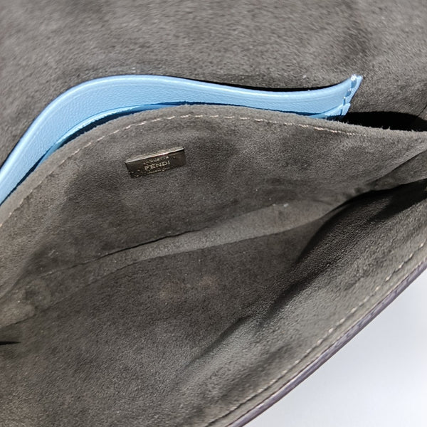 Baguette Micro Calfskin Blue